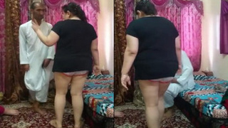 Indian bhabhi dances with Arab man in online video