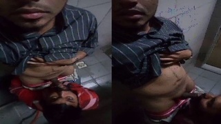 Tamil boys in Tirupur have a steamy bathroom sex video