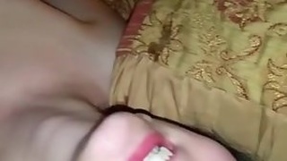 Tunisian blonde with a stunning face in a steamy video