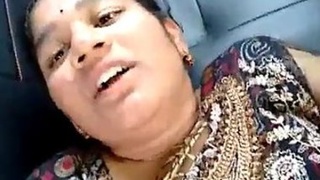 Chubby Indian wife gets hard during chudai in car