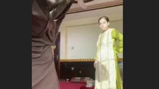 Pathan wife gives a blowjob and gets fucked hard