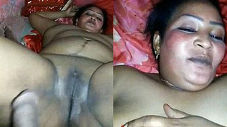 Curvy Indian aunty gets pounded by her husband's big cock