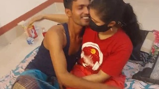 Bengali couple has steamy home sex in bikinis