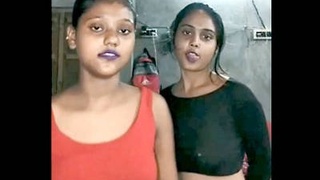 Premium Tango Girls' Desi teen lesbian video is a must-see