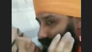 Sardar ji and his GF in a steamy video