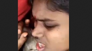Tamil wife moans in pleasure during threesome