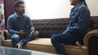 Indian secretary gets fucked by boss in Bengali