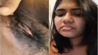 Sri, the Sri Lankan hottie, flaunts her perky boobs and sexy pussy