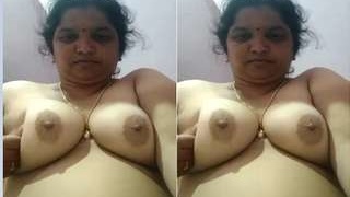 Exclusive amateur video of Bhabhi stripping and exposing her boobs