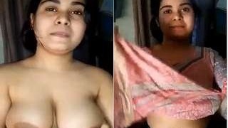 Watch a boudi in the shower with her big boobs
