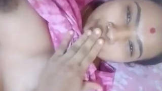 Nasty Indian wife entices husband with sensual video