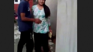 Desi couple makes out on top of a building in a steamy video