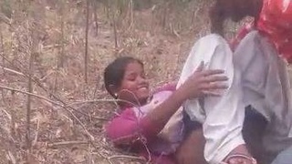 Caught on camera: A steamy encounter between a couple in a Dehati village