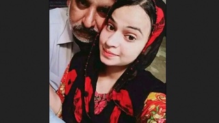 Paki girl with big tits and pussy shows off in video clip