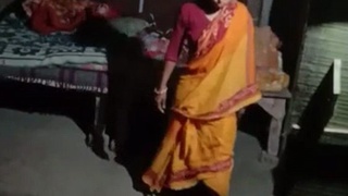 Desi bhabi has sex with her father and husband in village video