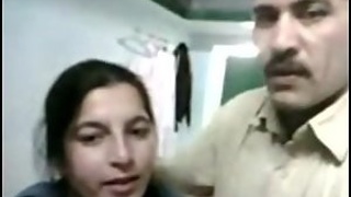 Pakistani girl with a cute face and big tits