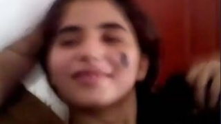 Cute Indian girl in erotic video