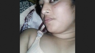 Stunning married village woman in a steamy video