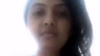 Nude beauty's big boobs and sexy solo video