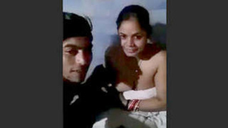 Busty bhabi's expert riding skills on camera