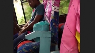 Tarki guy gets off on being recorded while masturbating on the bus