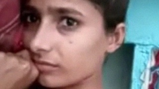 Desi teen girl from rural area goes nude on camera