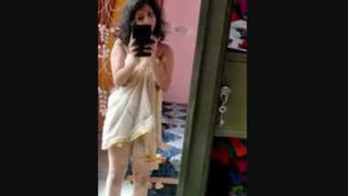 Latest updates of a stunning Mallu girlfriend's steamy videos