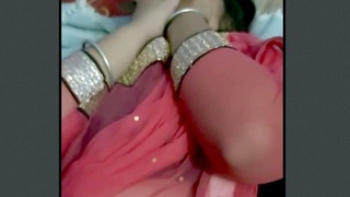 Shy Indian bhabi in a village gets naughty