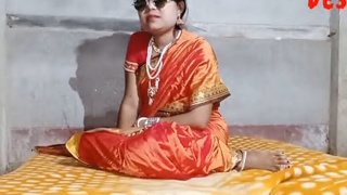 Indian newlyweds have intense sex in their honeymoon suite