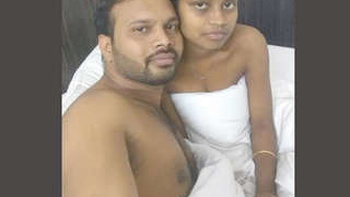 Desi couple from village has sex in hotel room