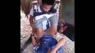 Student gets naughty in the cabin