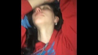 Homemade video of a hot couple's camping adventure ends with a wild sex session