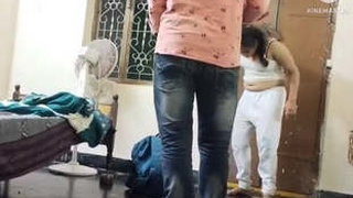 Desi babe gives a blowjob and has sex with her son in this update