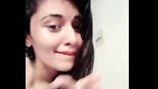Watch a cute deshi girl show off in this video
