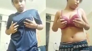 Super horny teen reveals and pleasures herself in NewLeaked video