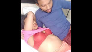 Indian college couple shares passionate romance in VDO