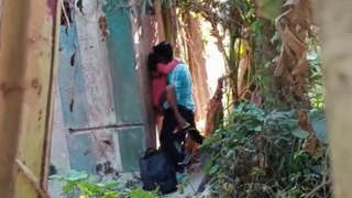 Desi couple enjoys outdoor sex in MMS video