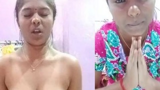 Tamil girl in wild and crazy video with marged clips
