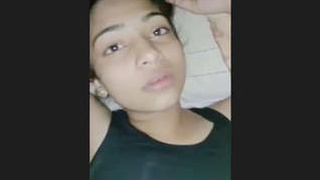 Watch a stunning Indian girl moan in pleasure while sucking and fucking