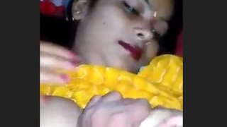 Sensational bhabhi with perfect boobs
