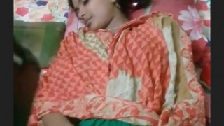 Cute Indian bhabi's hairy pussy gets pounded hard