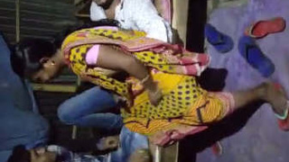 Village bhabhi's erotic encounter with a young lover