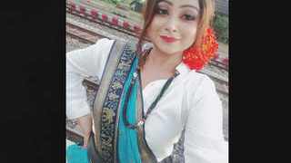 Abhilekha, the stunning Assamese babe, in a new video