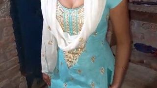 Indian bhabhi gets fucked in gystyle by her neighbor