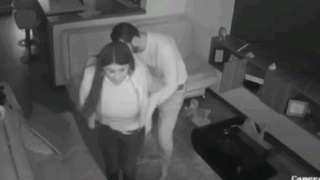 Couple indulges in passionate sex before anyone arrives at home