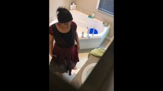 Desi bhabhi indulges in a sensual shower with partner