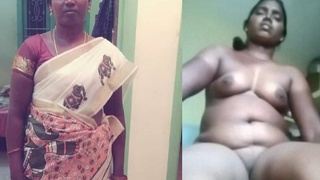 Bhabhi strips naked in a steamy MMC video